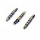 3.5 stereo 4.5 disc gold-plated headphone plug, four-pole headphone audio interface, DC male jack connector